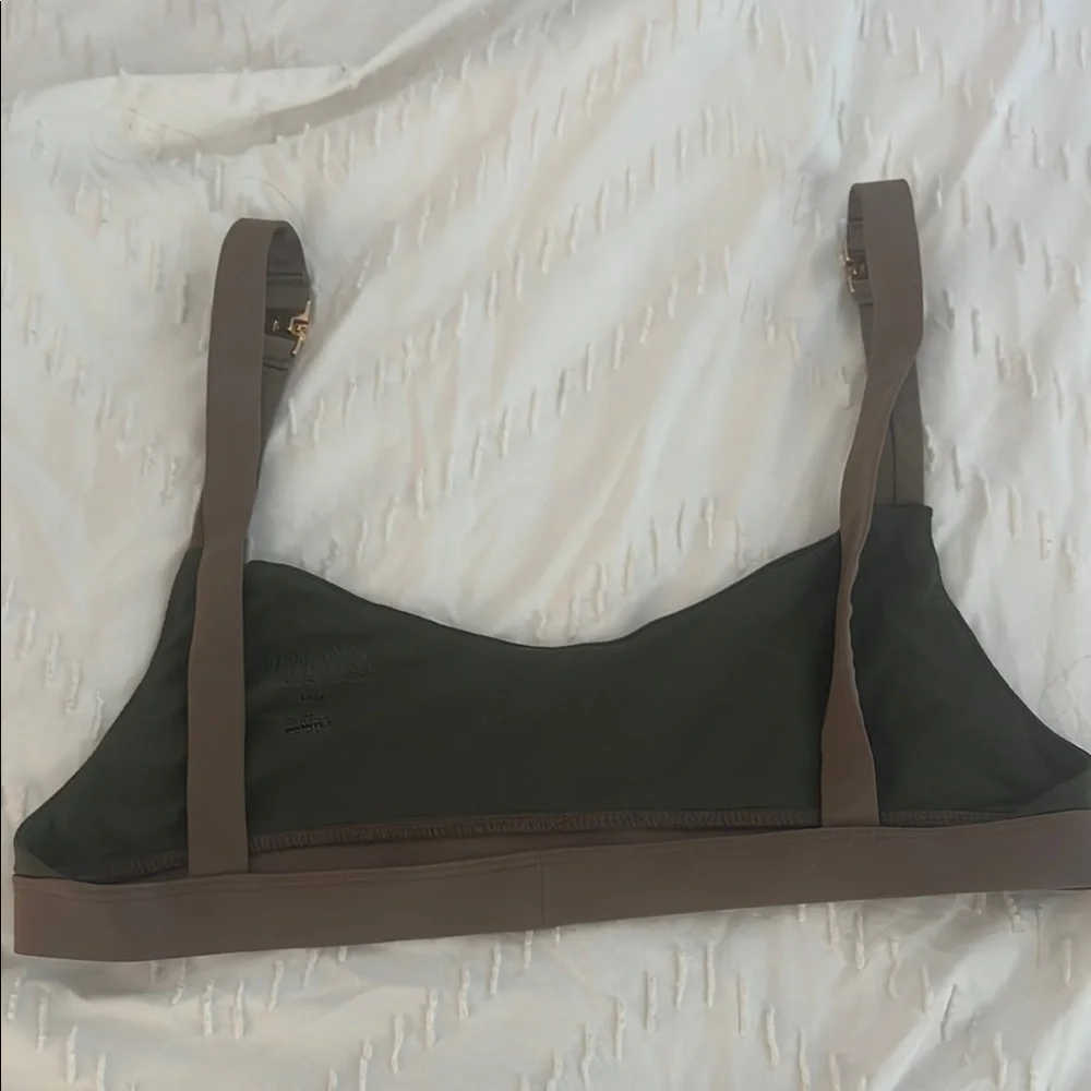 Black and Brown Women's Bralette/Bikini